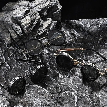 Round Steampunk Sunglasses